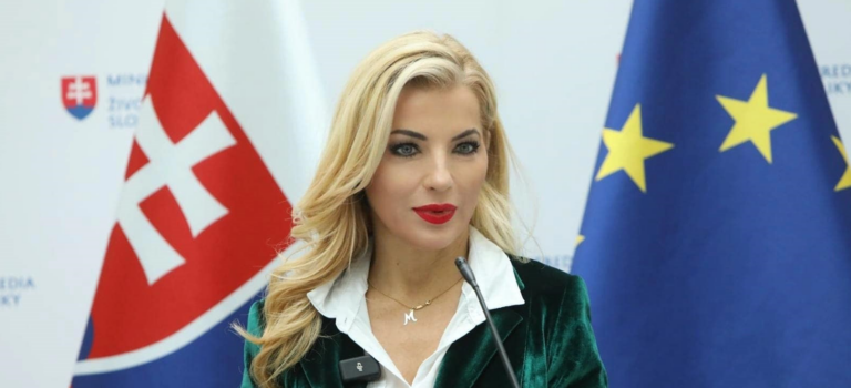 Ministerka kultúry Martina Šimkovičová. Zdroj foto: Facebook Martina Šimkovičová