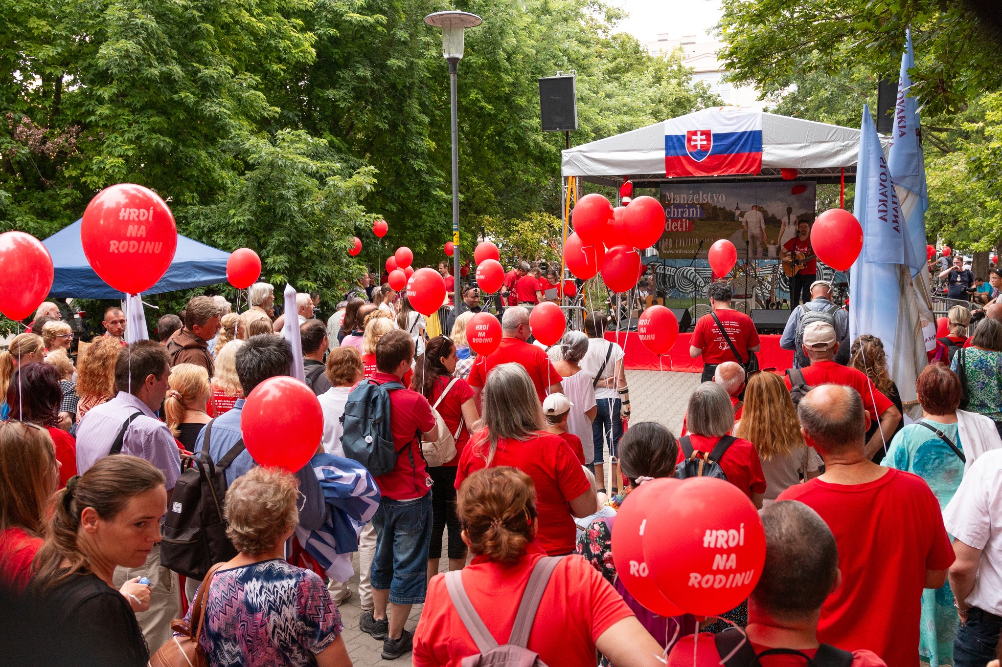 Národný pochod za život. Foto: Facebook Národný pochod za život