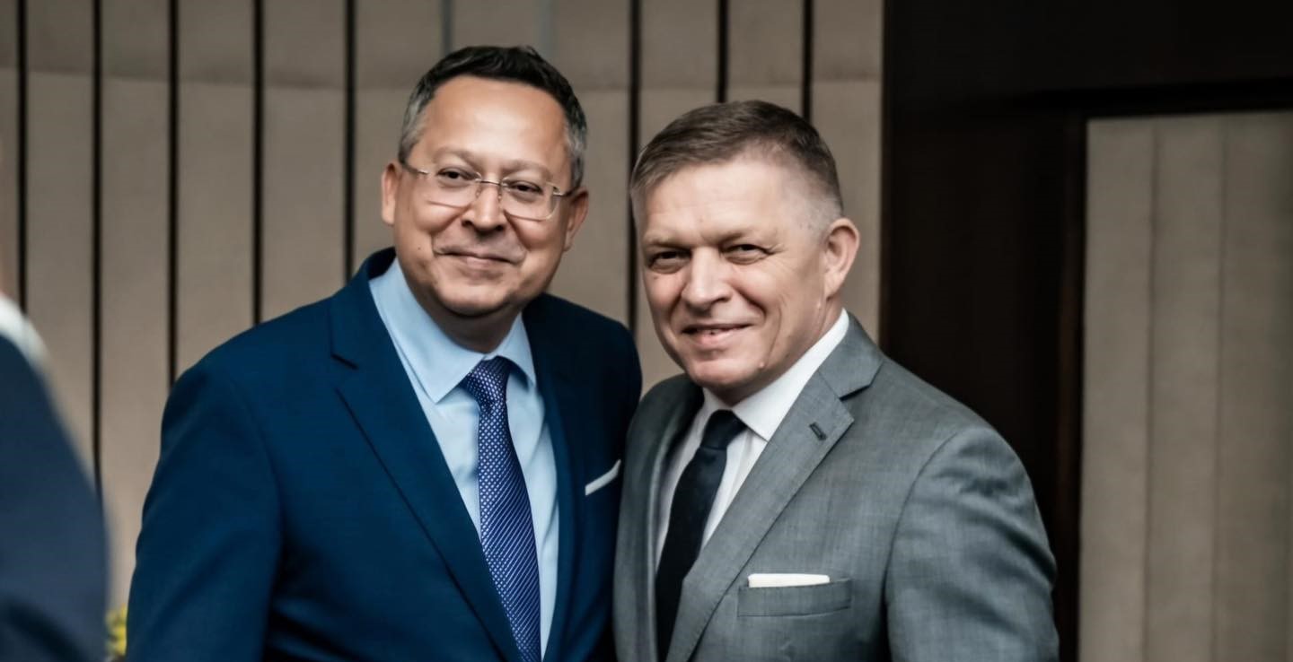 Ladislav Kamenický, Robert Fico. Zdroj foto: Facebook Ladislav Kamenický