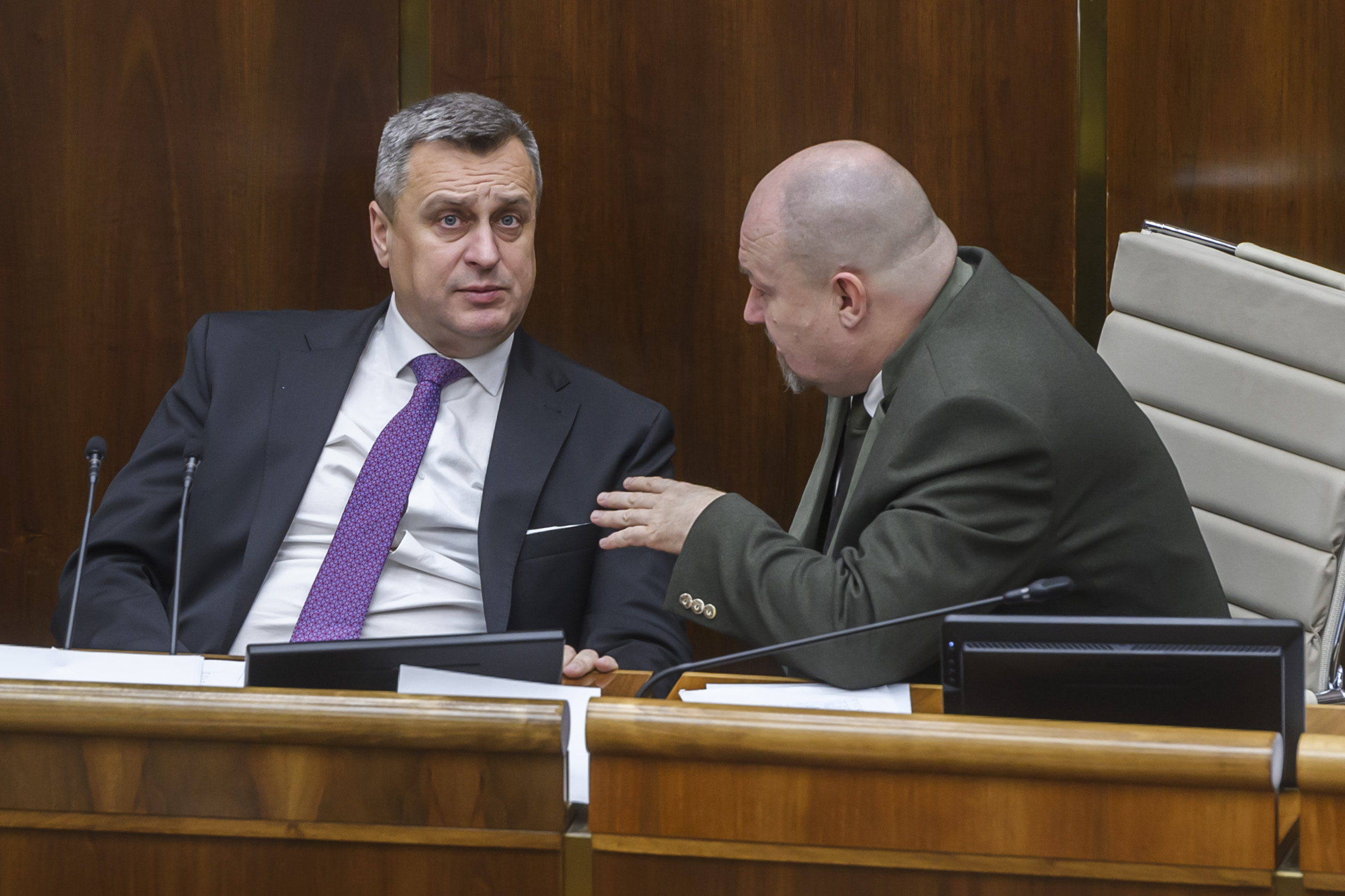 Andrej Danko, Rudolf Huliak. Zdroj foto: Facebook Andrej Danko