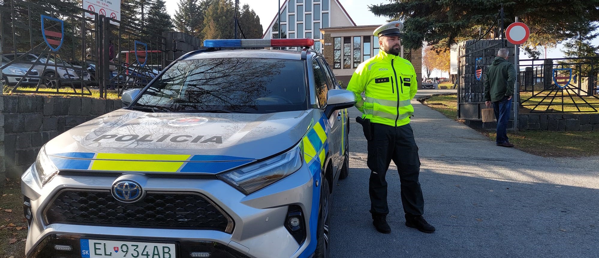 Polícia SR Prešovský kraj. Zdroj foto: Facebook Polícia SR Prešovský kraj.