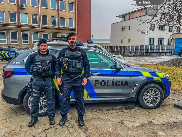 Polícia SR - Košický kraj. Zdroj foto: Facebook Polícia SR - Košický kraj